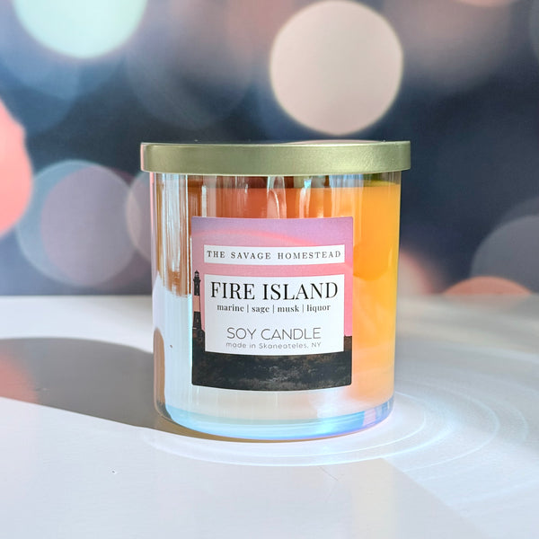 Soy Candle | Halcyon Luxe Collection | FIRE ISLAND