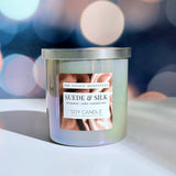 Soy Candle | Halcyon Luxe Collection | SUEDE & SILK