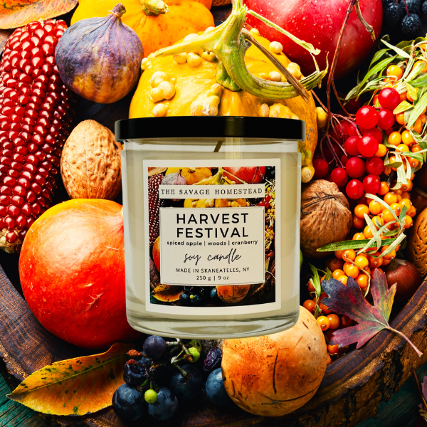 Soy Candle <br>HARVEST FESTIVAL