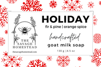 The Savage Homestead GOAT MILK BAR SOAP