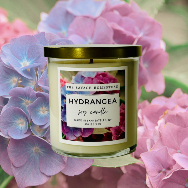 Soy Candle HYDRANGEA