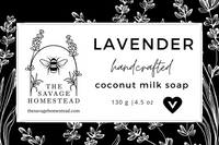 The Savage Homestead COCONUT MILK SOAP