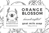 The Savage Homestead GOAT MILK BAR SOAP
