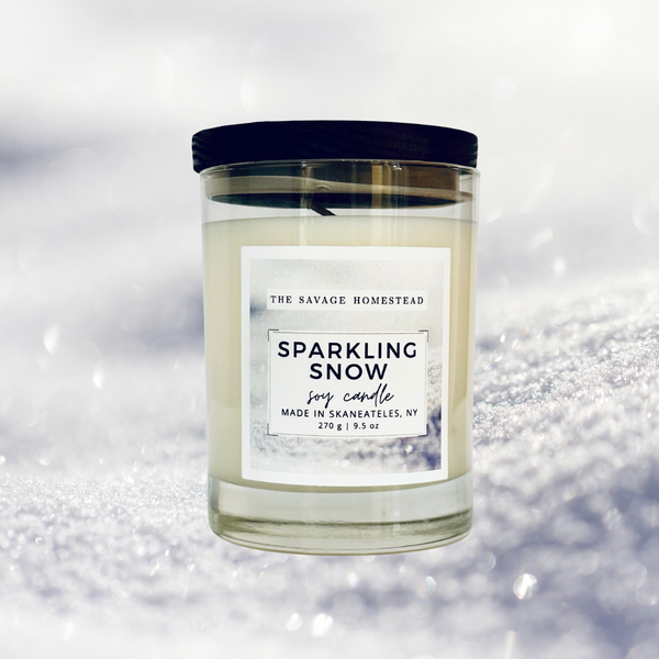 Soy Candle SPARKLING SNOW