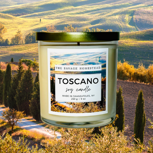 Soy Candle TOSCANO