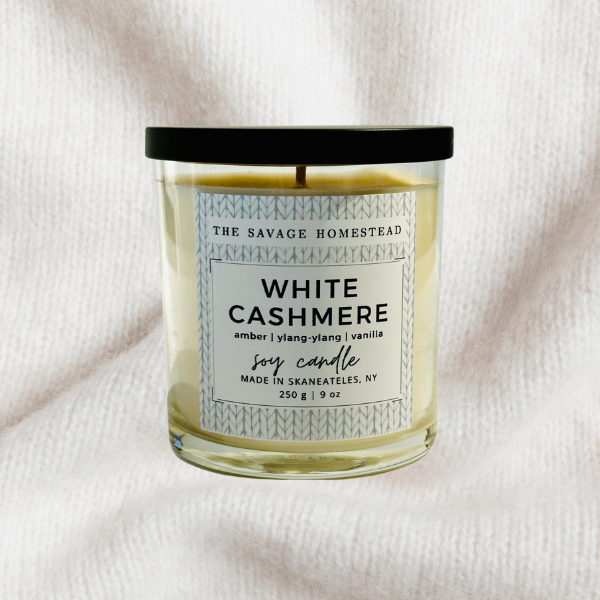 Soy Candle WHITE CASHMERE