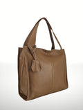 Made in Italy "CONSTANCE" LEATHER SHOULDER BAG