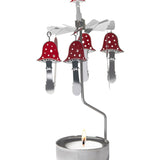SWEDISH ROTARY TEA LIGHT CANDLEHOLDER