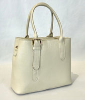 Made in Italy LEATHER STRUCTURED TOTE