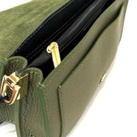 Made in Italy "SOPHIA" STRUCTURED LEATHER HANDBAG