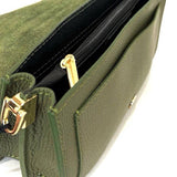 Made in Italy "SOPHIA" STRUCTURED LEATHER HANDBAG