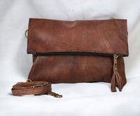 Made in Morocco LEATHER CROSSBODY BAG