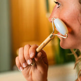 Bamboo Switch ROSE QUARTZ FACIAL ROLLER