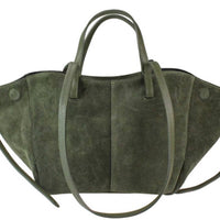 Made in Italy LEATHER SUEDE TOTE