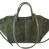 Made in Italy LEATHER SUEDE TOTE