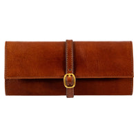 Made in Italy LEATHER JEWELRY TRAVEL CASE