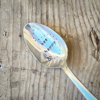 Upcycled Flatware STAMPED SPOON