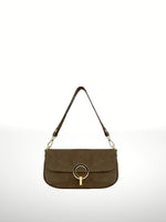 Made in Italy "CARLA" SUEDE BAG