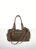 Made in Italy "GIONATAN" SUEDE BAG