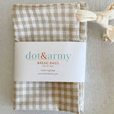 Dot & Army LINEN BLEND BREAD BAGS
