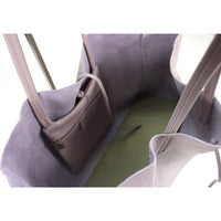 Made in Italy LEATHER TIE-CLOSURE TOTE
