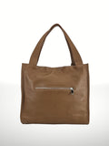 Made in Italy "CONSTANCE" LEATHER SHOULDER BAG