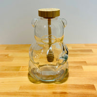 GLASS HONEY BEAR