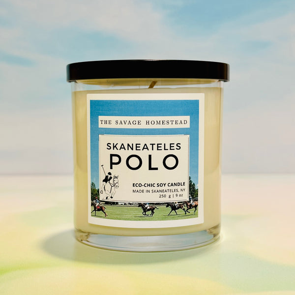 Soy Candle <br>SKANEATELES POLO
