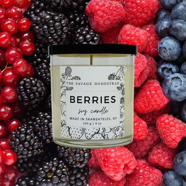 Soy Candle <br>BERRIES