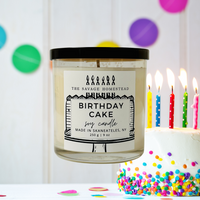 Soy Candle <br>BIRTHDAY CAKE