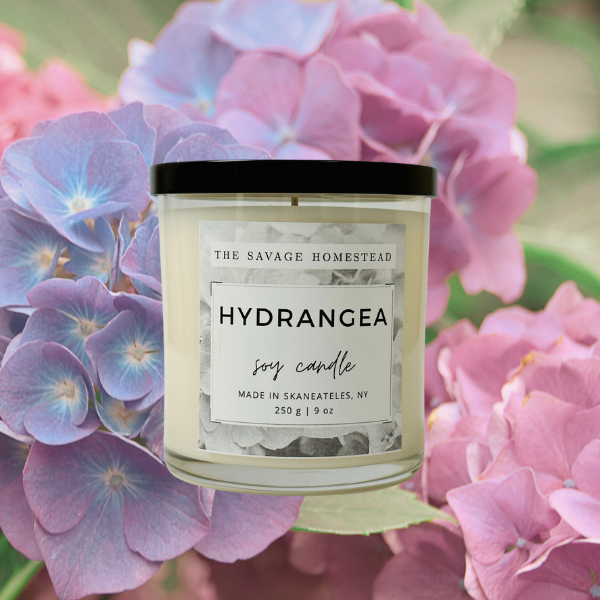 Soy Candle HYDRANGEA