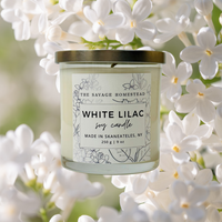 Soy Candle WHITE LILAC