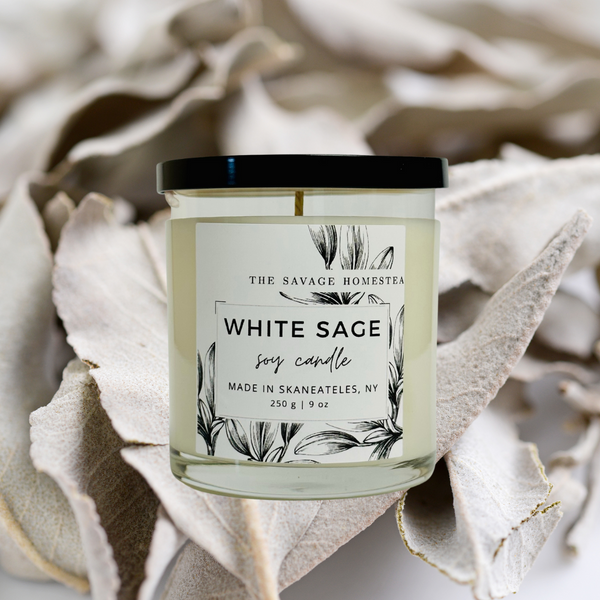 Soy Candle WHITE SAGE