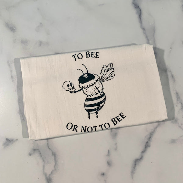 Bumble Bee Buzz Hand Towel