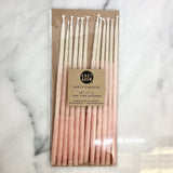 Knot & Bow <br>TALL BEESWAX BIRTHDAY CANDLES