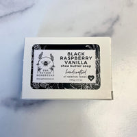 The Savage Homestead Shea Butter Soap BLACK RASPBERRY VANILLA