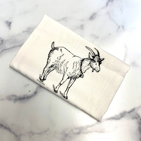Gold Bee Tea Towel  Hand-printed on 100% Organic Flour Sack Cotton –  Woodnote