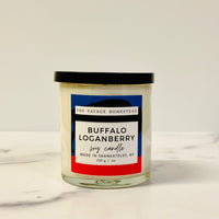 Soy Candle <br><b>Signature Scent </b><br>BUFFALO LOGANBERRY